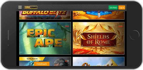 Eurogrand Mobile Casino Review ️ Play and Win .